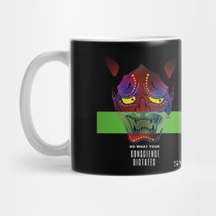 devil mask Mug